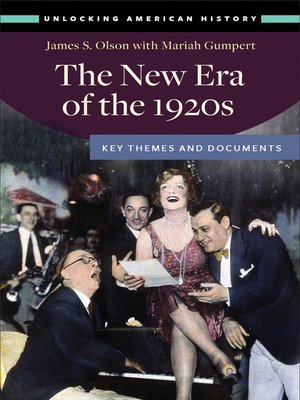 cover image of The New Era of the 1920s